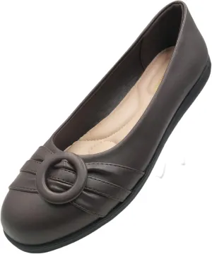 Women's Mary Jane Shoes - Classic Brown Oxford Style for Women Comfortable & Stylish Womens Mary Jane Shoes for Everyday WearWork & Student Shoe
