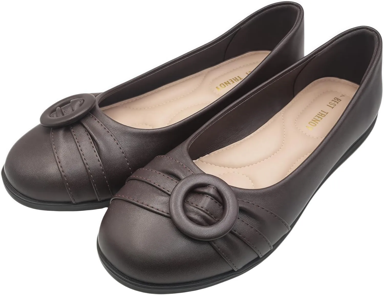 Women's Mary Jane Shoes - Classic Brown Oxford Style for Women Comfortable & Stylish Womens Mary Jane Shoes for Everyday WearWork & Student Shoe